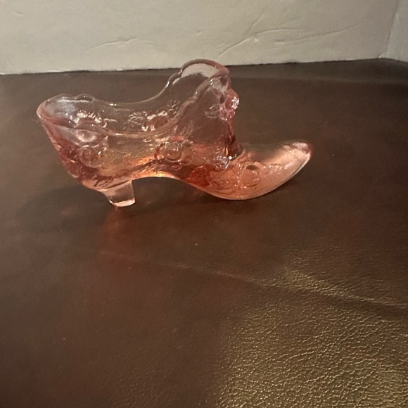 Fenton Other - Vintage Fenton glass slipper